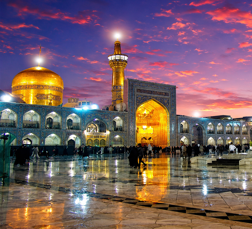 Two Shrines, One Journey tour, Imam Reza shrine Mashhad